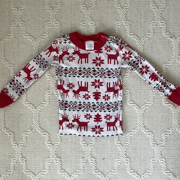 Hanna Andersson Dear Deer Holiday Kids Pajamas - 3T - Picture 3 of 4